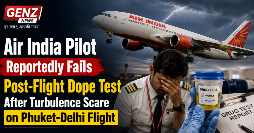 Air India Pilot Reportedly Fails Post-Flight Dope Test After Turbulence Scare on Phuket-Delhi Flight 