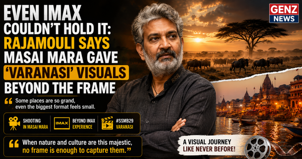 Even IMAX Couldn’t Hold It: Rajamouli Says Masai Mara Gave ‘Varanasi’ Visuals Beyond the Frame